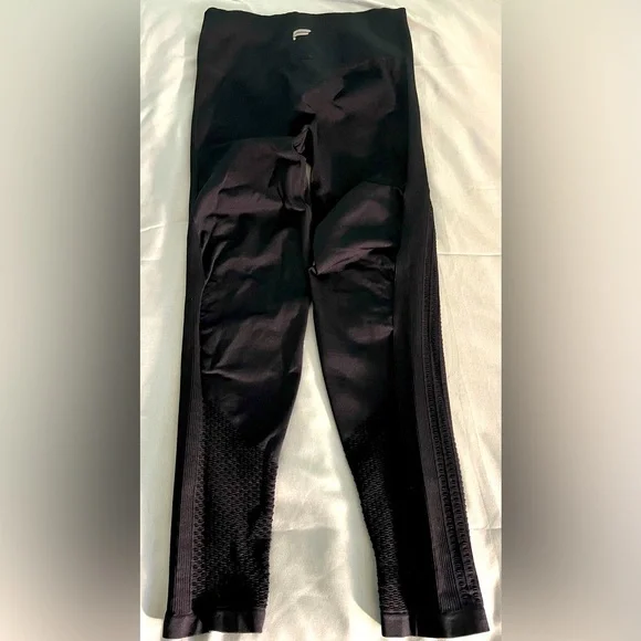 FABLETICS Black Track Pants - Picture 3 of 11